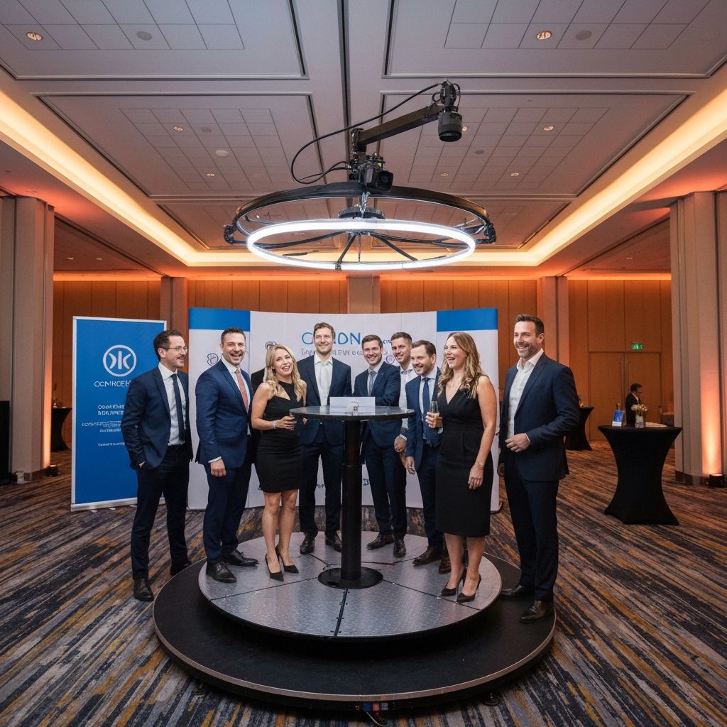 Corporate event 360 booth in Durban